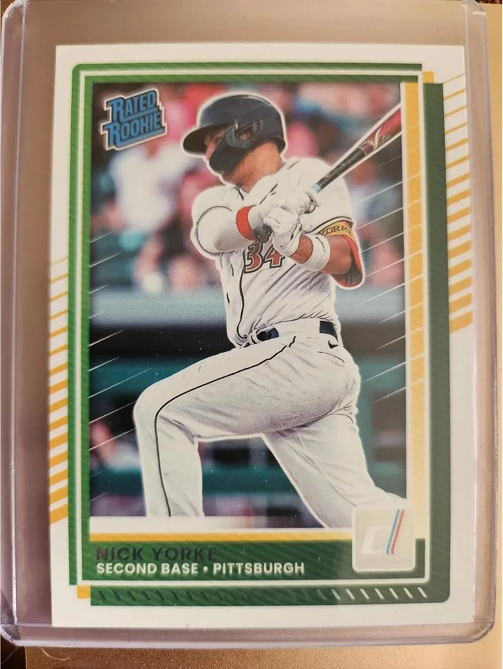 Nick Yorke (RC) - 2025 Panini Baseball Rookie Card - #37 - Pirates - RAW Mint